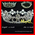 Rhinestone Full round Kings pageant crown for sale